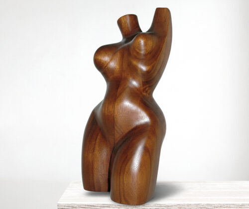 Escultura de madera cubana