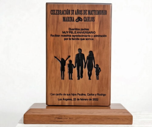 Escultura de madera galvano 10