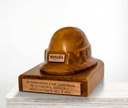 Escultura casco Gymsa