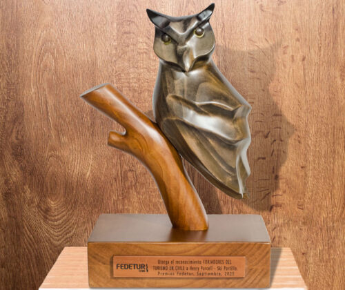 Esculturas en madera premio anual FEDETUR 1